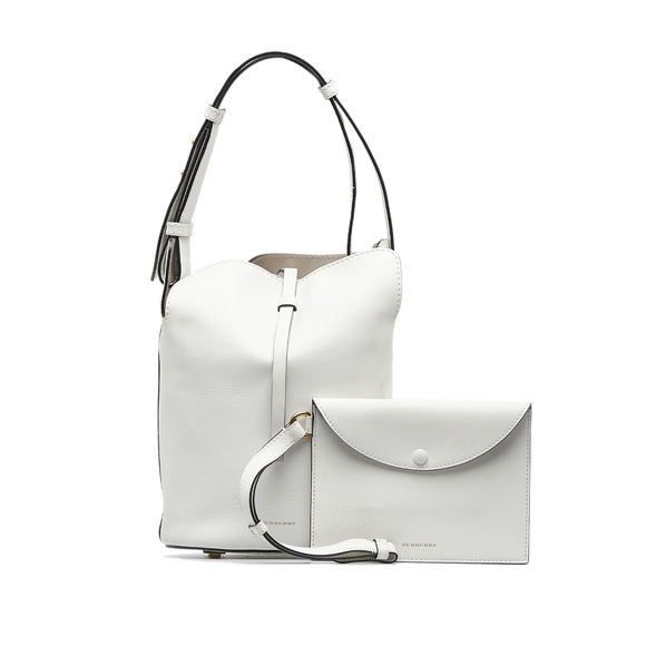 Pre-Loved Burberry Leather Bucket Bag - Picture 10 of 10